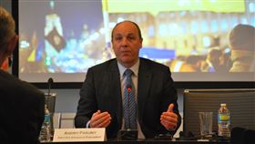 烏克蘭現任國會議員、前國會議長帕魯比（Andriy Parubiy）遭槍擊身亡。（圖／翻攝自X平台）