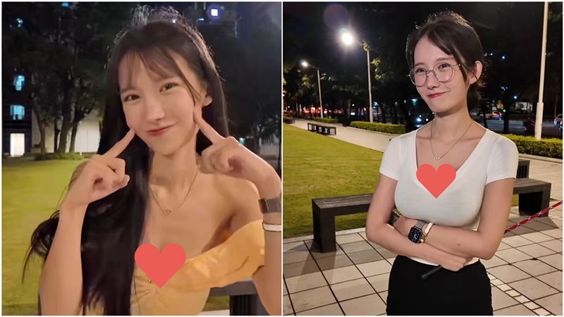 最懂事女友爆乳約會台男！「超胸」畫面曝