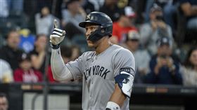 賈吉（Aaron Judge）31日轟出本季第42轟。（圖／美聯社／達志影像）