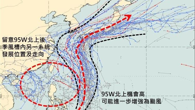 2熱帶擾動醞釀中!吳聖宇:恐增強為颱風