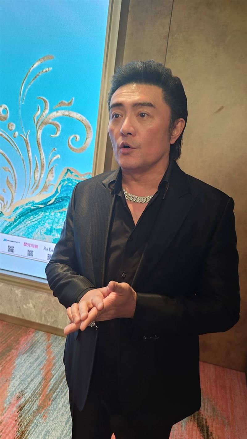 李㼈近日宣傳電影《突破三千米的泳氣》（圖／記者鍾智凱攝）