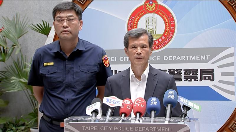 台北市警察局長李西河。（圖／翻攝畫面）