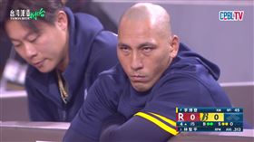 中信兄弟投手王凱程「超殺眼神」。（圖／翻攝自CPBLTV）