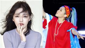 范曉萱獻唱《我要去哪裡》，該曲由大S作詞。（合成圖／翻攝自微博、IG）