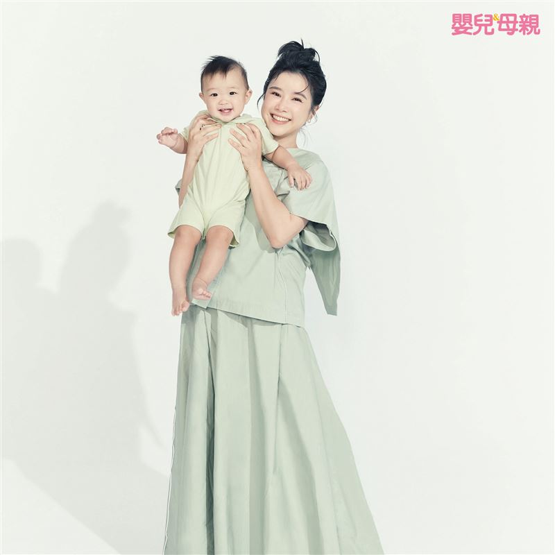 李佳穎辛苦備孕終於迎來兒子。（圖／嬰兒與母親雜誌提供）
