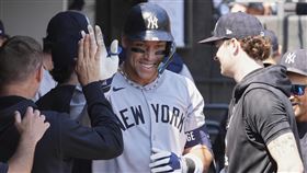 賈吉（Aaron judge）1日掃出本季第43轟。（圖／美聯社／達志影像）