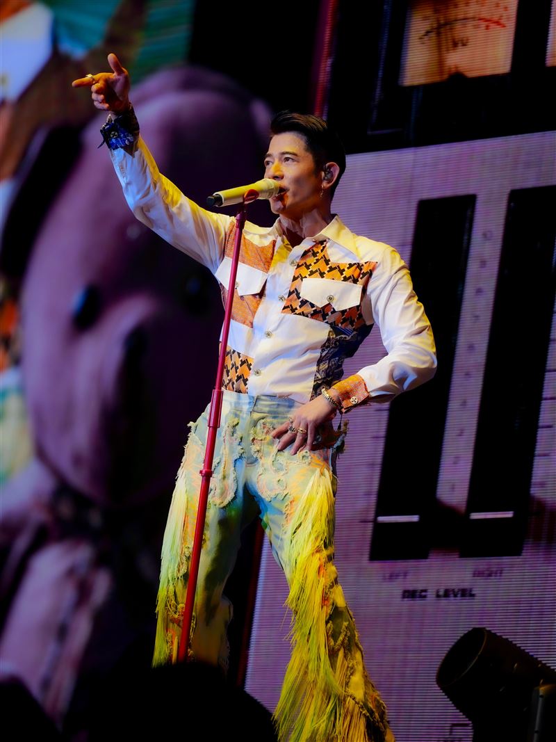 郭富城感謝台灣樂迷支持，預告高雄演唱會將特別增設延伸舞台。（圖／爵士娛樂／iMe TW提供）