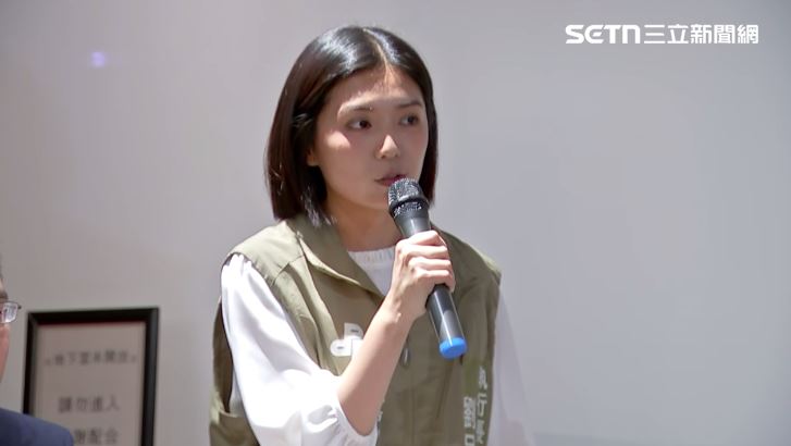 劉品妡發言。（圖／翻攝畫面）