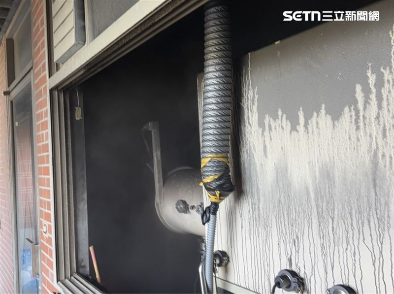 台南成功大學實驗室發生化學爆炸意外，2學生受傷送醫。（圖／翻攝畫面）