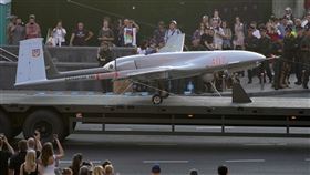 土耳其製造的Bayraktar TB2無人機。（圖／美聯社／達志影像）