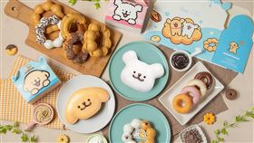 Mister Donut攜手線條小狗打造超療癒甜甜圈。（圖／品牌業者提供）