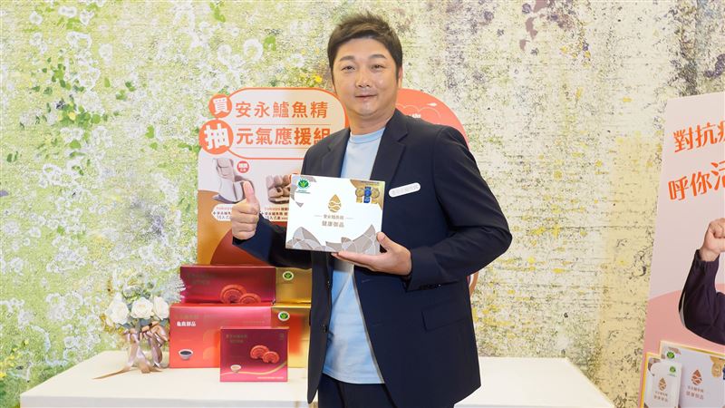 台灣隊總教練曾豪駒出席代言活動。（圖／安永生活提供）
