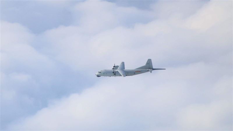 共軍多次侵擾我國西南防空識別區。（圖／國防部提供）