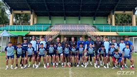 台灣成人男子足球集訓隊。（圖／足球協會提供）