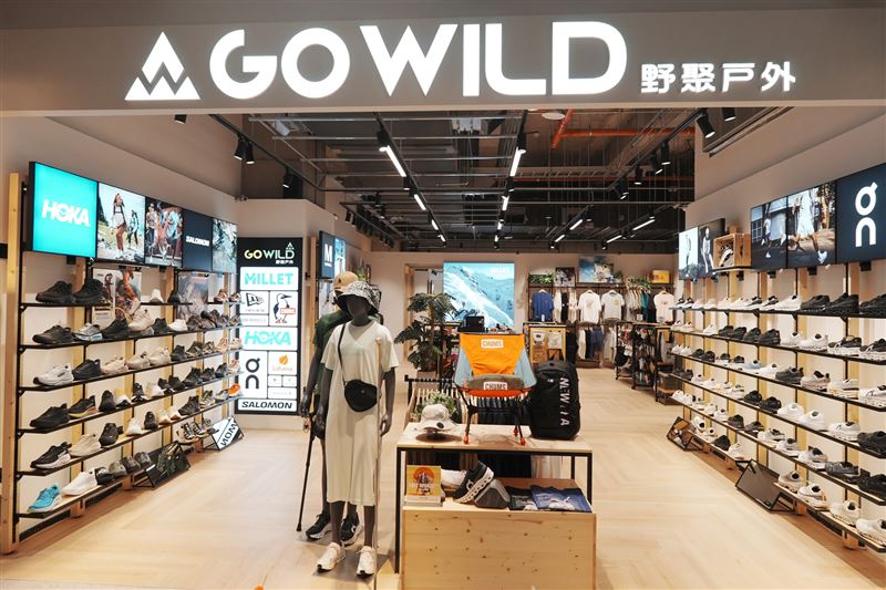 《GO WILD野聚戶外》進駐新光三越台南小北門店全新開幕。(圖/品牌業者提供)