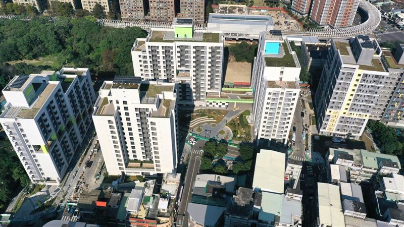 新北三峽國光段(二期)青年社會住宅新建統包工程。(圖/新北市政府提供)