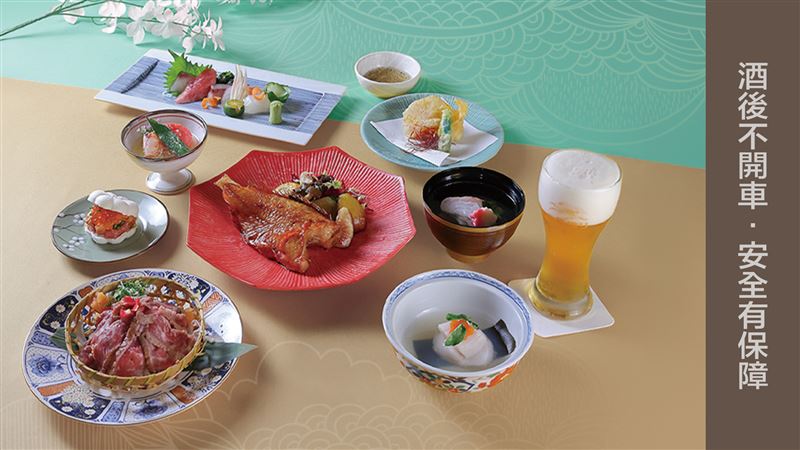 台北老爺中山日本料理廳推出季節限定「夏涼旬彩饗宴」套餐,以沁涼旬彩與清爽美饌為題,嚴選當令食材,展現日系料理的精緻與純粹。(圖/飯店旅宿業者提供)