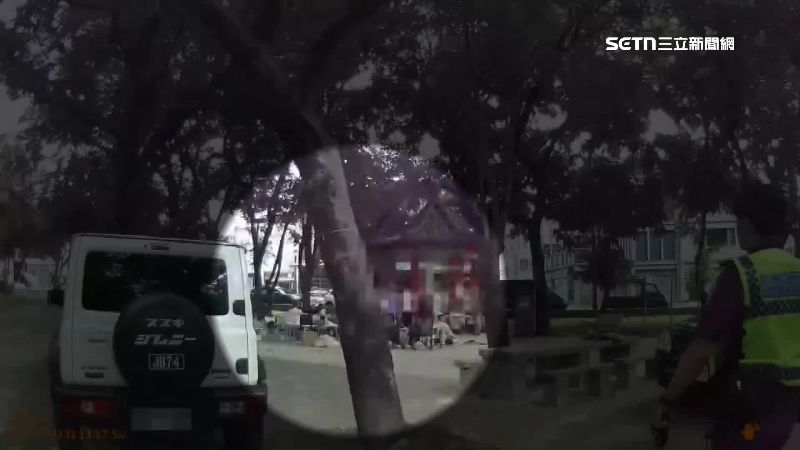 員警到屏東潮州這座公園勸導