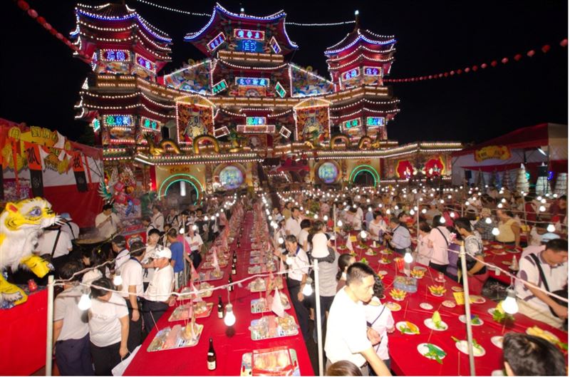 普渡(圖/翻攝自鷄籠中元祭粉絲專頁)