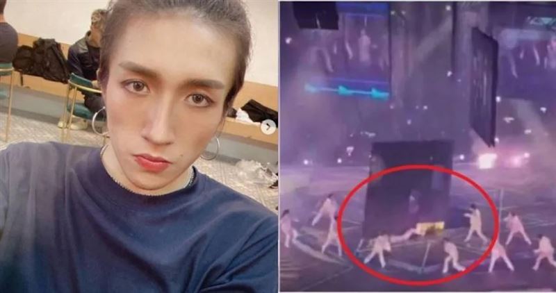 香港30歲舞者李啟言（阿Mo）3年前在表演時，因被突然掉落的大螢幕砸到，導致他頸椎爆裂並全身癱瘓。（圖／翻攝自momo.lky IG、翻攝自@leewra1 TikTok）