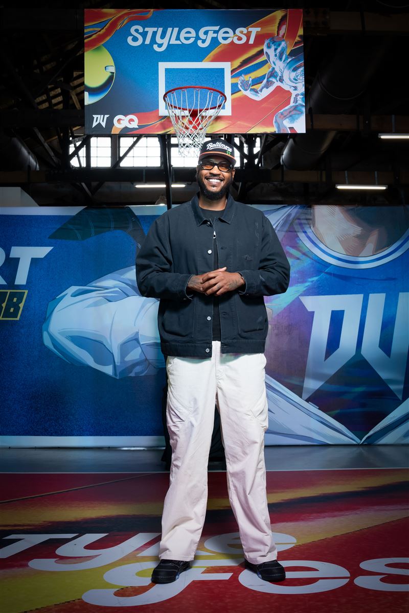 NBA籃球名人堂成員「甜瓜」安東尼（Carmelo Anthony） 。（圖／GQ Taiwan提供）