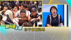 資深媒體人邱明玉在三立政論節目《新台派上線》直言，台北市長蔣萬安未能即時捍衛基層警察尊嚴。（圖／翻攝自新台派上線）