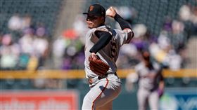 鄧愷威重返大聯盟先發戰洛磯。（圖／路透社／達志影像）