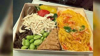 李明川開箱新高鐵便當改觀　嗆罵台鐵走味