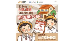  114年度住宅補貼9/1起開放申請　調整所得與財產標準　助力安心住（業配勿用）