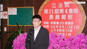 針對洪秀柱出席中共九三閱兵活動，林思銘強調，她並不代表現在的國民黨，是以個人身分參加。（圖／記者楊士誼攝影）