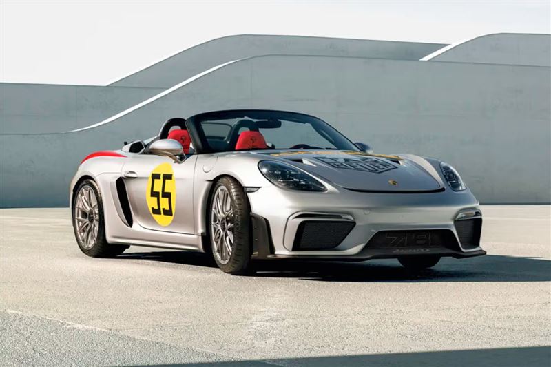 保時捷718 Spyder RS Panamericana Special訂製車。（翻攝RM Sotheby&rsquo;s網站）