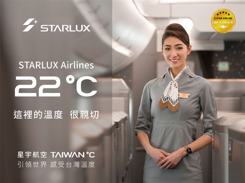 星宇航空以「一日之內，感受多重風貌」為概念，推出《台灣溫度》活動，同步於全球。（圖／星宇航空提供）