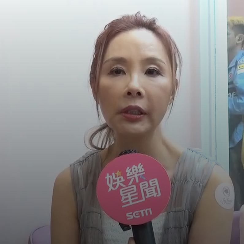 許聖梅表示,針對青光眼問題,她現在不想開刀,先靠針灸與眼藥水治療,希望能降低眼壓。(圖/記者趙于瑩攝)