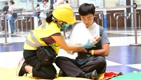 內政部與交通部及原住民族委員會今（2）日上午在台北車站共同舉辦「114年國家防災日系列活動啟動記者會」。（圖／內政部提供）