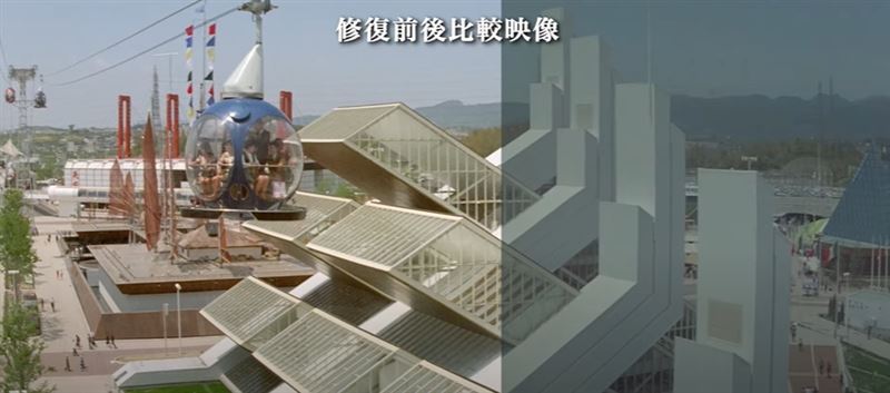 中華民國國旗飄揚日本！55年前台灣老電影《萬博追蹤》轟動日本。20歲翁倩玉美麗清秀靈動爆表。（圖／翻攝自《萬博追踪》、國家影視聽中心提供）