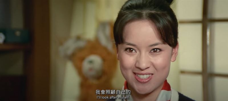 中華民國國旗飄揚日本！55年前台灣老電影《萬博追蹤》轟動日本。20歲翁倩玉美麗清秀靈動爆表。（圖／翻攝自《萬博追踪》、國家影視聽中心提供）