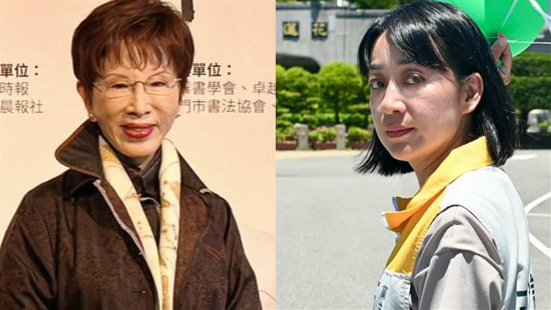 她砲洪秀柱去閱兵：藍營被說親共剛好而已