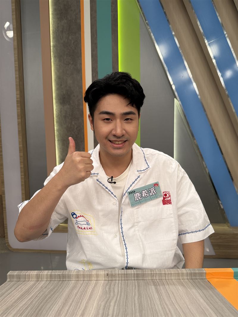 鹿希派談健康現況。（圖／民視提供）