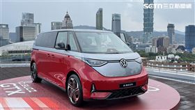 福斯ID. Buzz GTX。（記者鍾釗榛攝影）