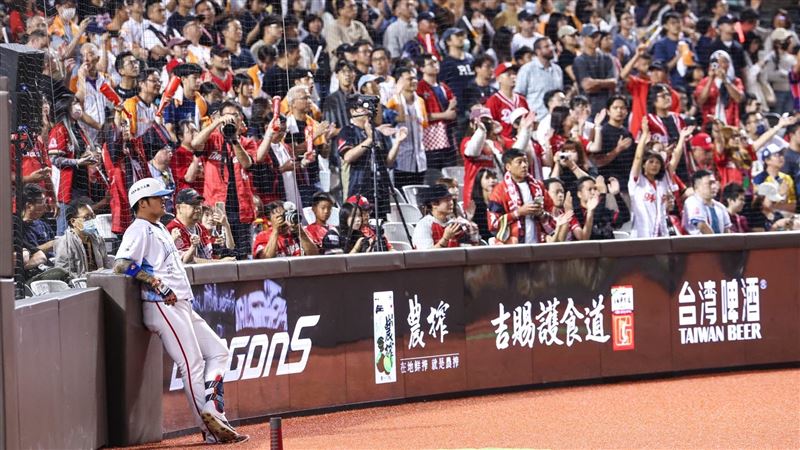 林智勝引退系列賽將從5日在台北大巨蛋展開。（圖／味全龍球團提供）
