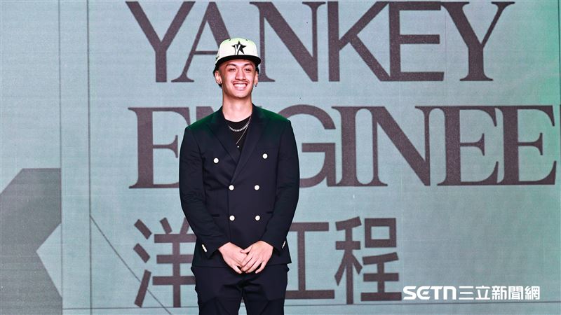PLG2025新人選秀會，洋基工程第2輪第1順位選擇江加樂。（圖／記者劉彥池攝影）
