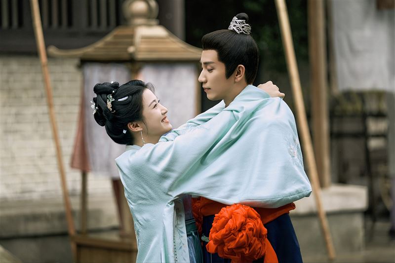 王子奇（右）、盧昱曉合作《榜上佳婿》。（圖／愛爾達電視提供）