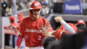 單場3安猛打賞的郭天信。（圖／味全龍提供） 