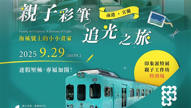 全台唯一！富邦美術館首推「藝術列車」