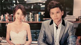 台積電張姓工程師（右）外遇不斷，與妻子（左）的婚姻觸礁。（讀者提供）