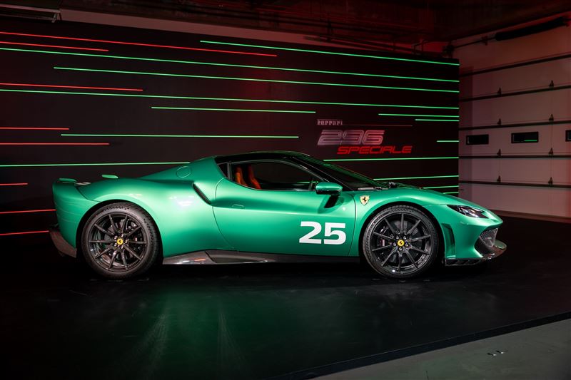 法拉利296 Speciale承襲296 GTB的技術基礎。（Ferrari提供）
