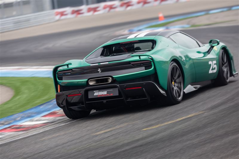 法拉利296 Speciale融入FXX K與296 Challenge的元素。（Ferrari提供）