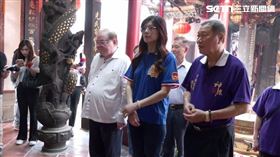 鄭麗文拜會李乾龍。（圖／翻攝畫面）