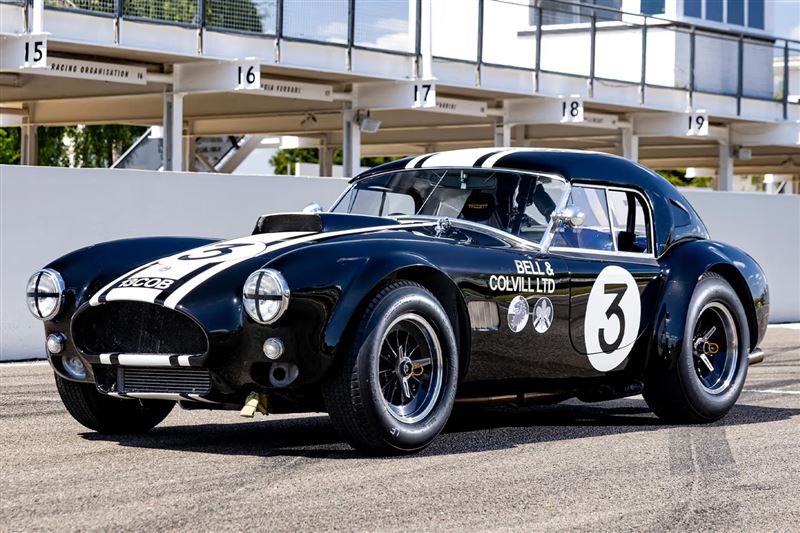 AC／Shelby American Cobra利曼賽車。（翻攝Bonhams Cars網站）