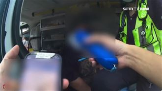 喝醉撞小黃拒酒測　一查竟發現騎士通緝中